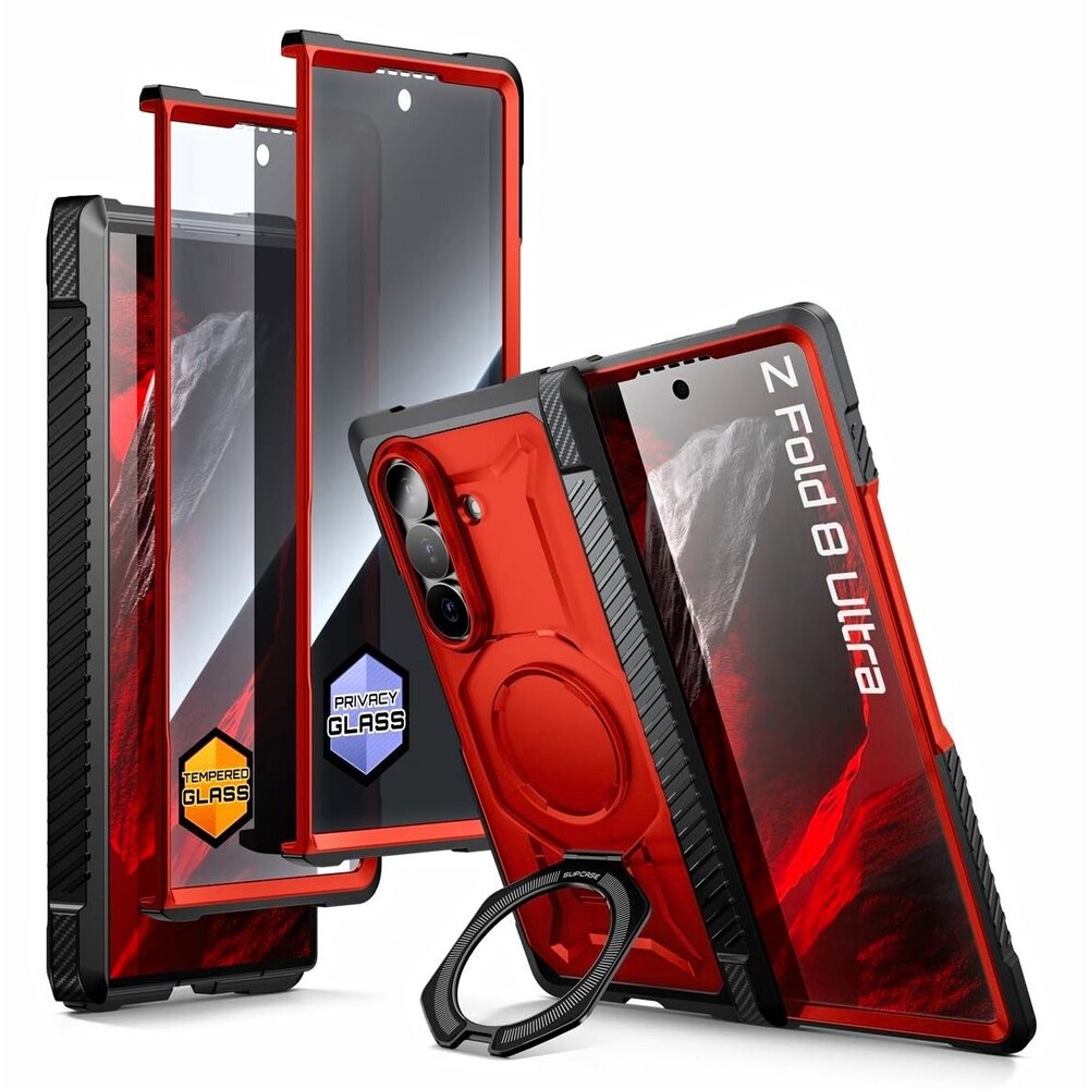 SUPCASE Samsung Galaxy Z Fold 8 Ultra Rugged Magnetic Kickstand Case + Screen